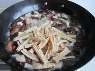 Fish Stew with Yuba and Shiitake Mushrooms recipe