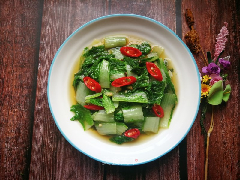 Cabbage in Oyster Sauce recipe