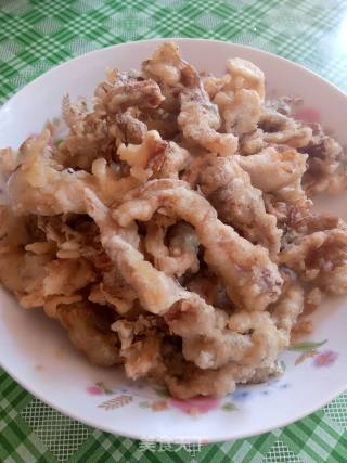 Dry Fried Mushrooms recipe