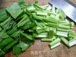 Stir-fried Rape Root recipe