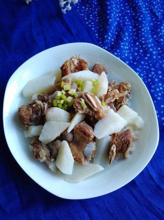 Yam Pork Ribs Soup recipe