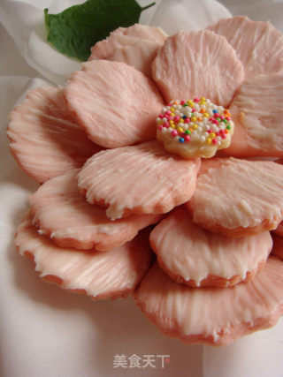 #柏翠大赛#the Petal Story of Three-dimensional Flower Biscuit recipe