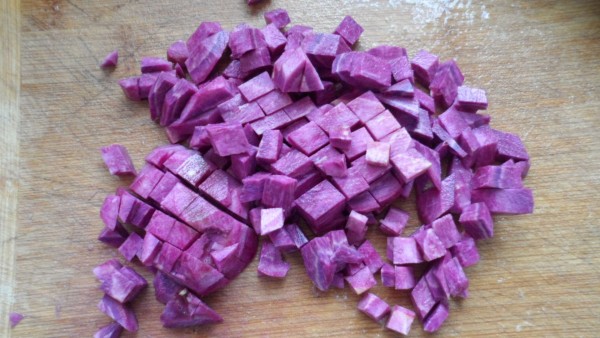 Purple Sweet Potato Bitter Gourd recipe