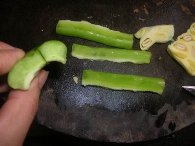 Sesame Oil Bitter Melon recipe