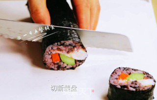 Pink Prawn Sushi Roll recipe