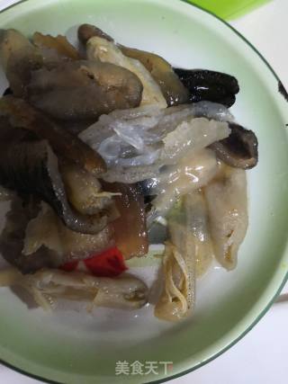 Stir-fried Asparagus with Sea Cucumber recipe