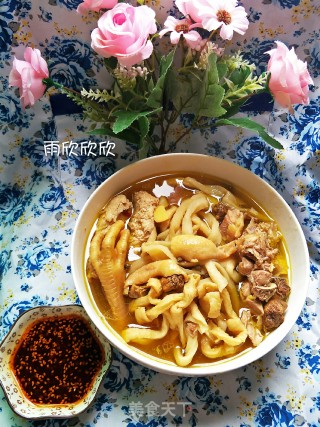 Stewed Chicken with Dried White Radish recipe