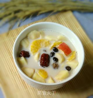 Coconut Milk Fruit Fish [hot Dessert] recipe