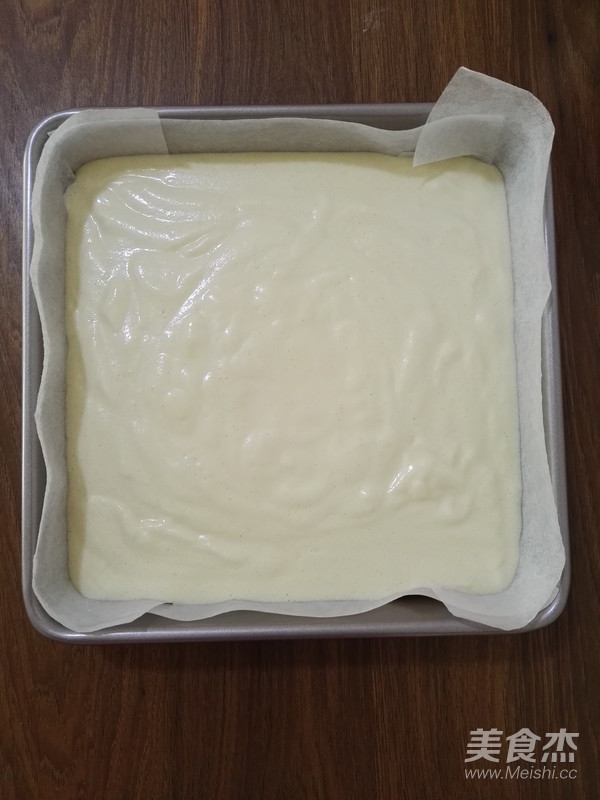 Square Sponge Cake recipe