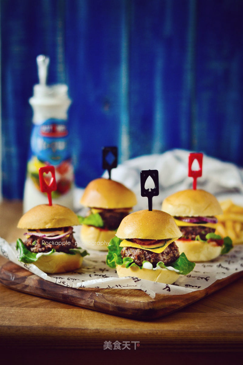 【soda Beef Mini Burger】