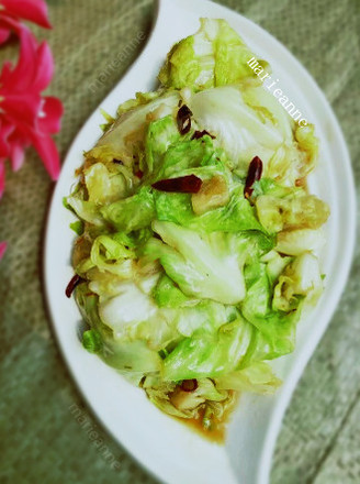 Spicy Shredded Cabbage recipe