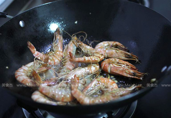 Ronghua Rich Shrimp with Oyster Sauce recipe