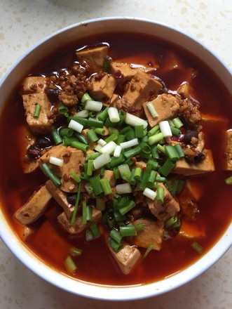 Homemade Mapo Tofu