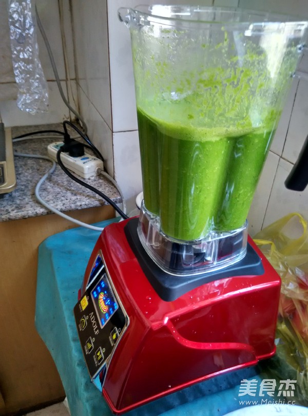 Apple Grape Spinach Juice recipe