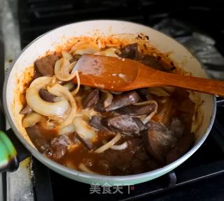 Fried Pork Liver with Onions recipe