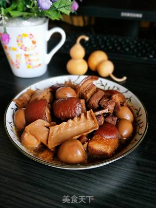 Braised Pork with Bamboo Shoots recipe