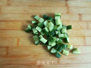 Peanut and Cucumber Dressing with Lotus Root recipe