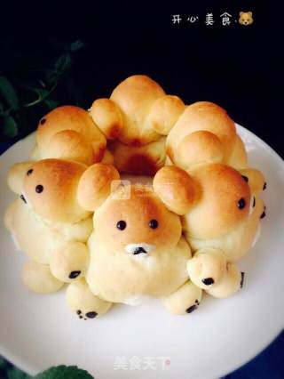 Hand in Hand Bear Bread recipe