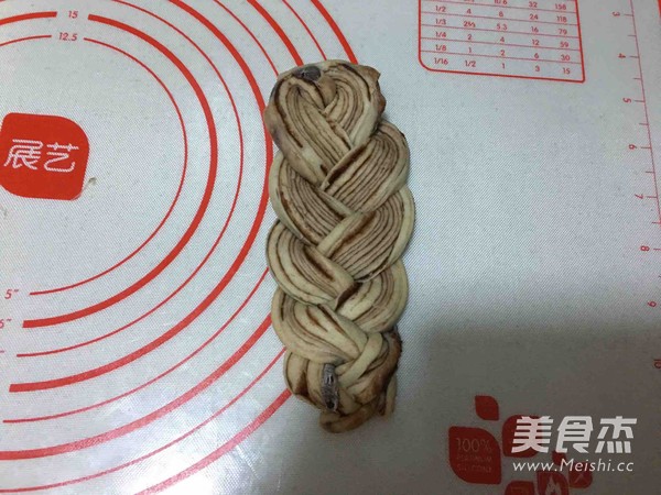 Bean Paste Braided Bread recipe