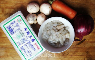 Steamed Tofu with Shrimp Paste recipe