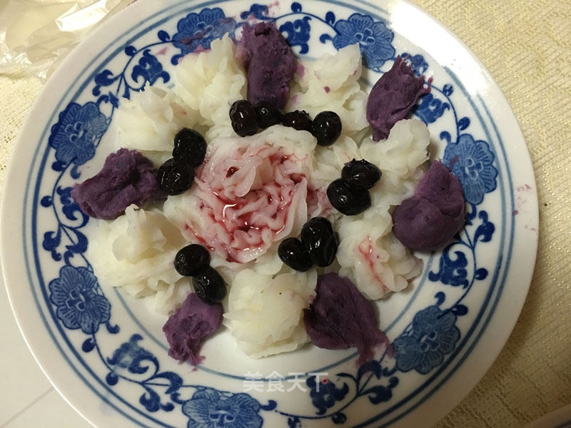 Blueberry Purple Sweet Potato Milk Yam