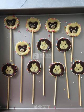 #aca Baking Star Competition# Lollipop Cookies recipe