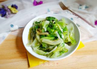#家常菜#lard and Garlic Lettuce recipe