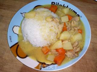 Chicken Stew in Coconut Curry recipe