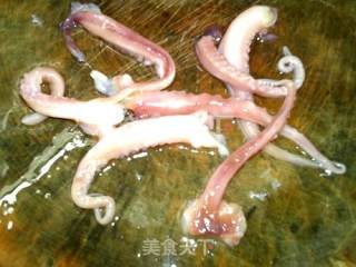 Pan-fried Squid Silk recipe