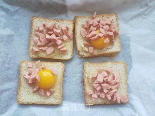 Baked Eggs on Toast recipe