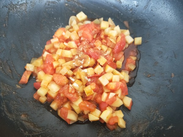 Tomato and Potato Risotto recipe