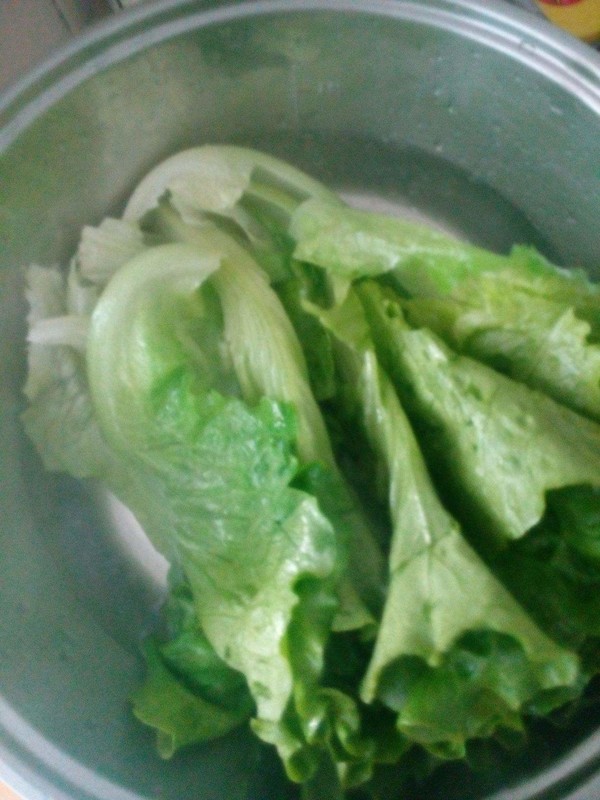 Lettuce in Oyster Sauce recipe