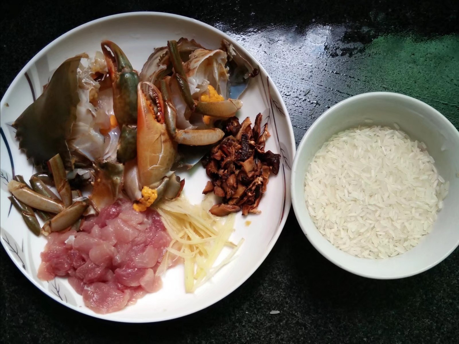 Delicious Crab Congee recipe