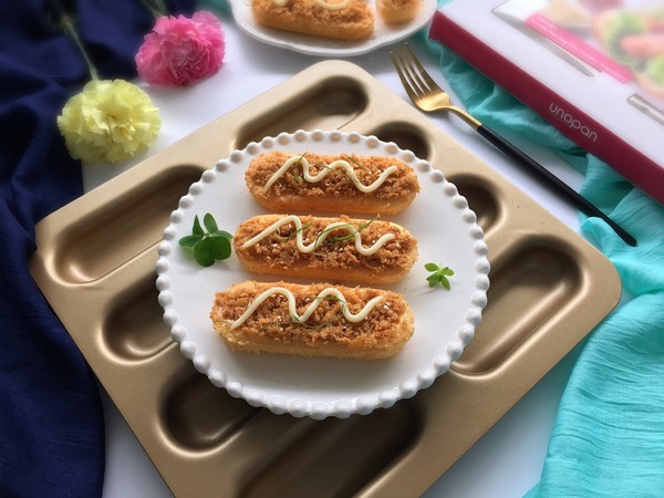 Mini Pork Floss Cake recipe