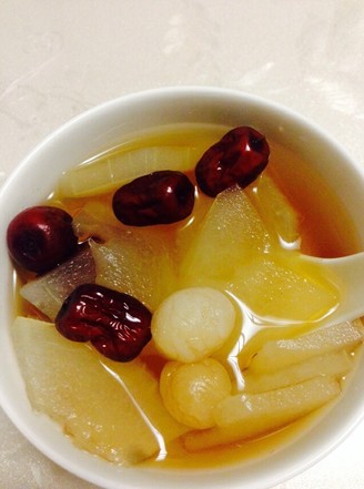 Winter Melon, Red Dates and Longan Soup