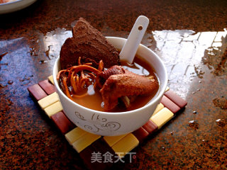 Chicken Spatholobus, Cordyceps Flower, Pigeon Soup recipe