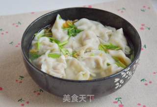 Beef and Cabbage Wonton recipe