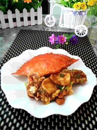 Ningbo New Year Cake Stir-fried Crab recipe