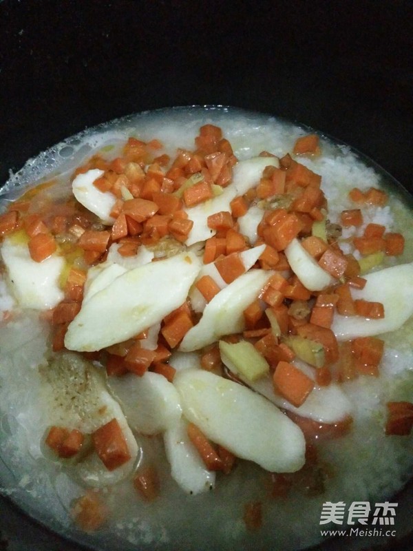 Yam Congee recipe