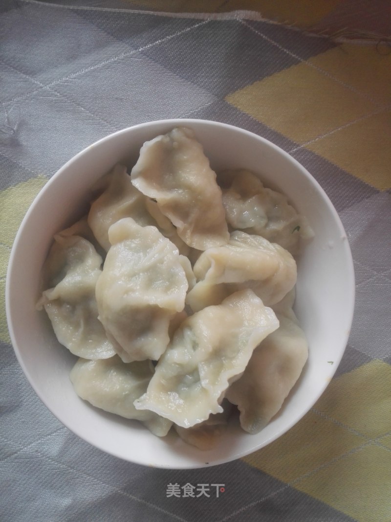 Fennel Seedlings Pork Dumplings recipe