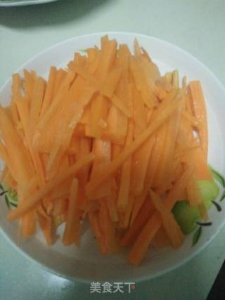 Scrambled Eggs with Carrots recipe