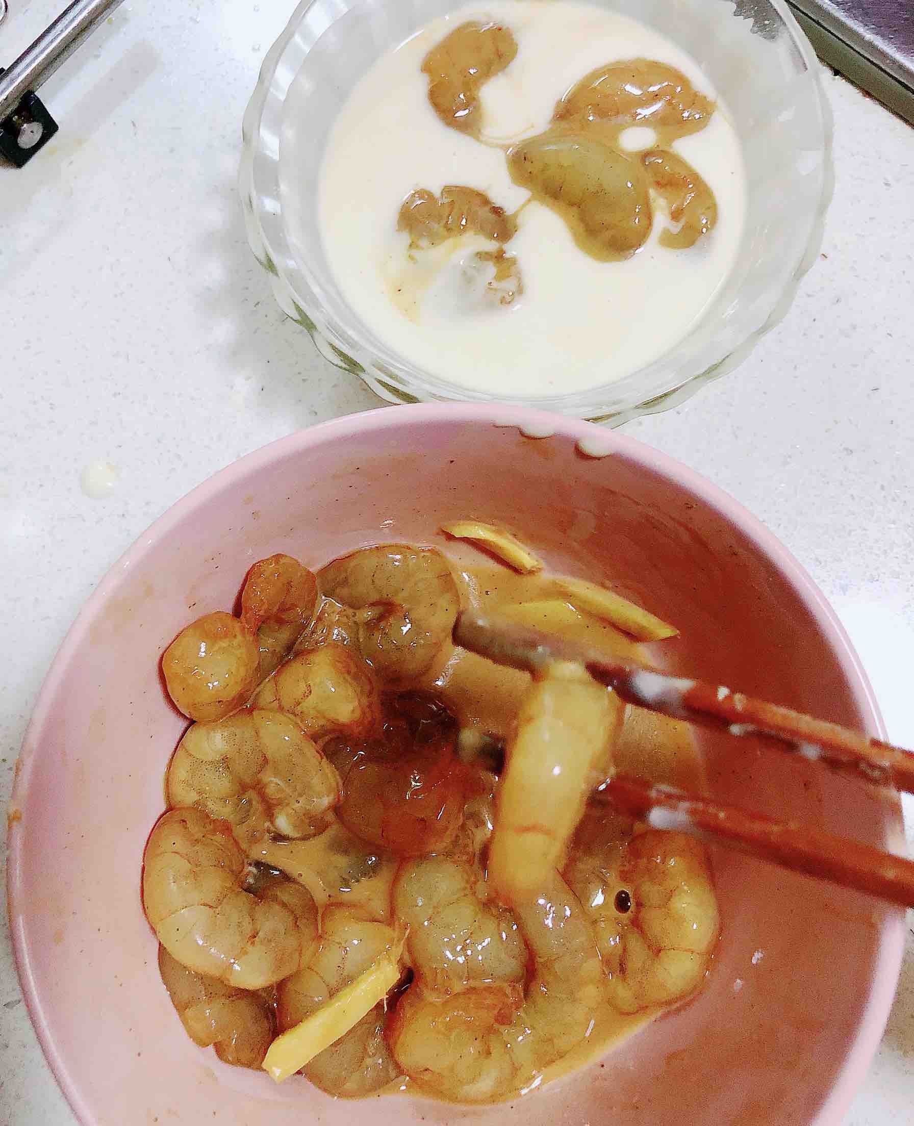 Soft Fried Tempura Shrimp recipe