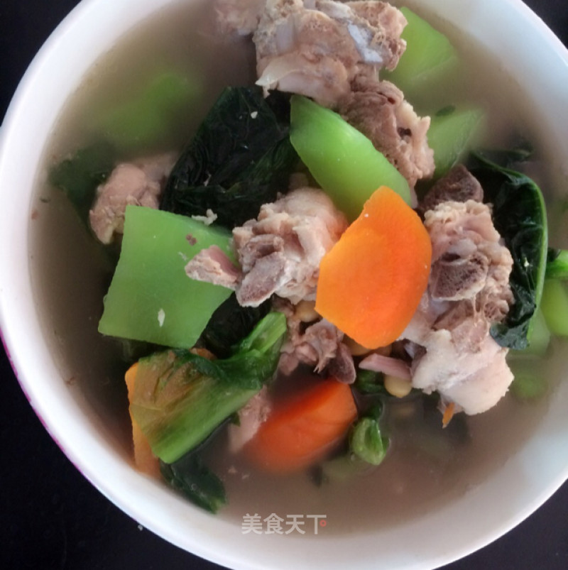 Lettuce Pork Rib Soup recipe