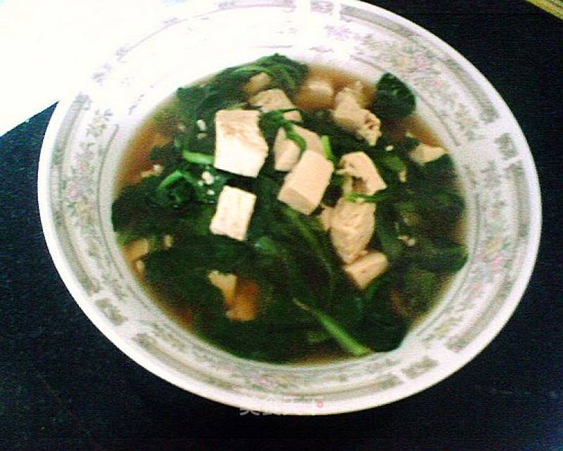 Bok Choy Stewed Frozen Tofu recipe
