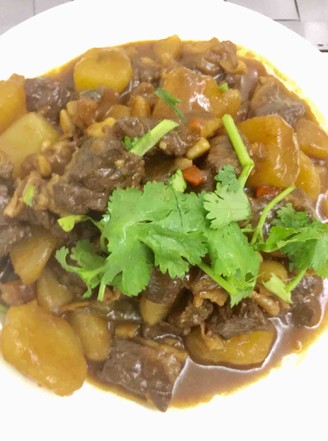 Beef Brisket Stewed Potatoes recipe