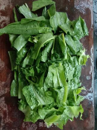 Garlic Lettuce Leaves recipe
