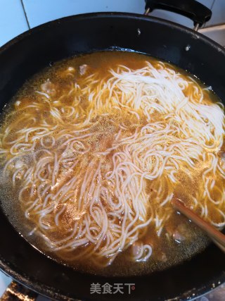 Mushroom Chicken Nuggets Noodles recipe