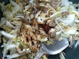 Chinese Cabbage with Oil Residue recipe