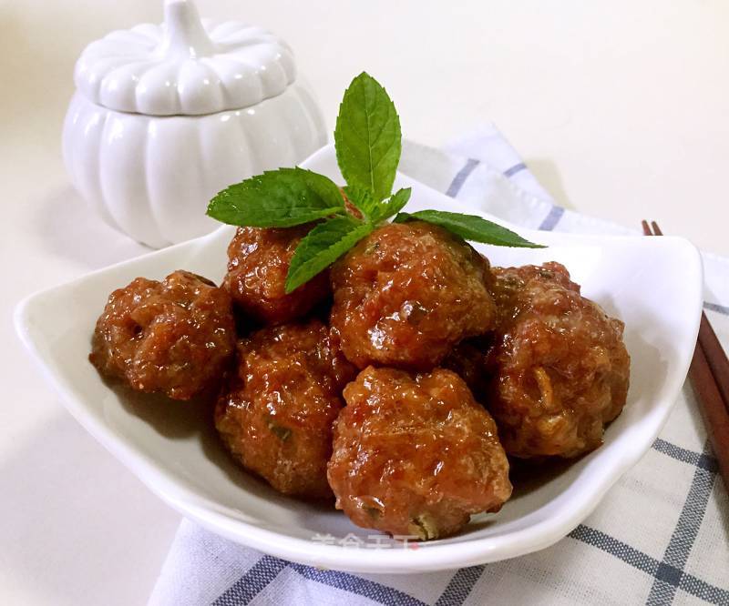 #aca烤明星大赛#crispy Meatballs recipe