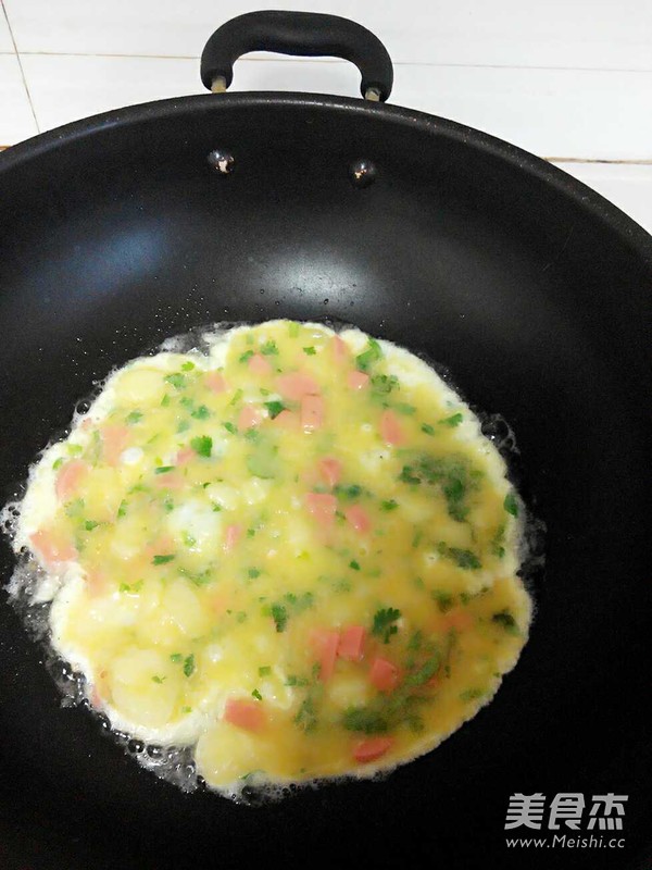 Colorful Egg Waffles recipe